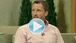Dr. Dain Heer on the Good Morning television show in New Zealand