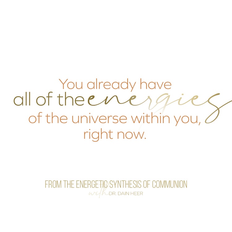 ESC bundle quote Dr. Dain Heer